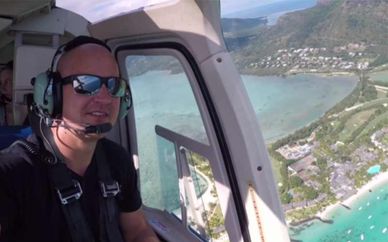 Luxury Mauritius Destination Wedding Packages Helicopter Ride