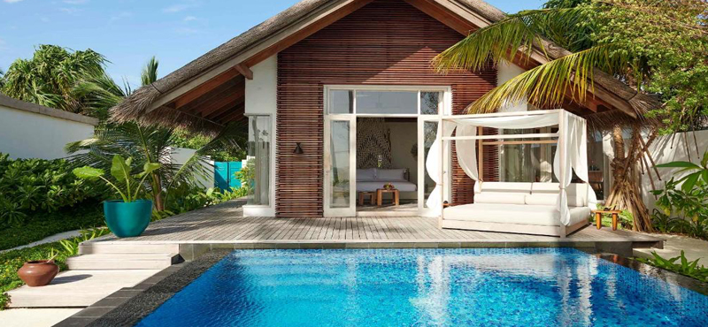 Luxury Maldives Holidays Fairmont Maldives Sirru Fen Fushi Deluxe Beach Sunrise Villa7