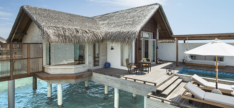 Luxury Maldives Holidays Fairmont Maldives Sirru Fen Fushi Grand Water Sunset Villa 2