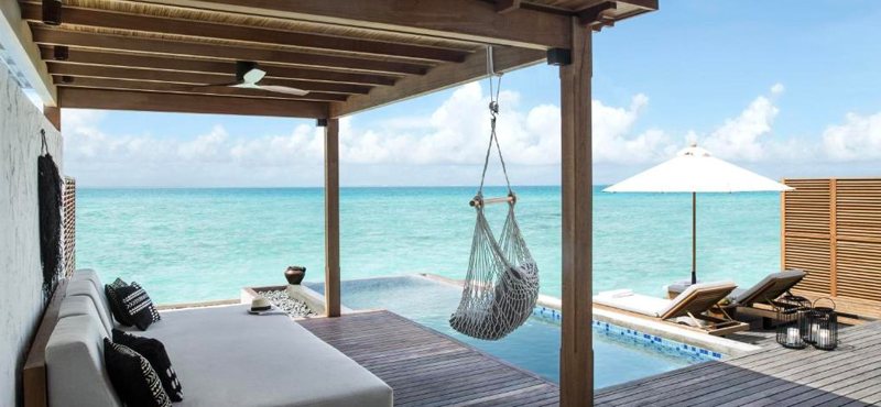 Luxury Maldives Holidays Fairmont Maldives Sirru Fen Fushi Grand Water Sunset Villa 3