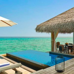 Luxury Maldives Holidays Fairmont Maldives Sirru Fen Fushi Two Bedroom Water Sunrise Villa 2