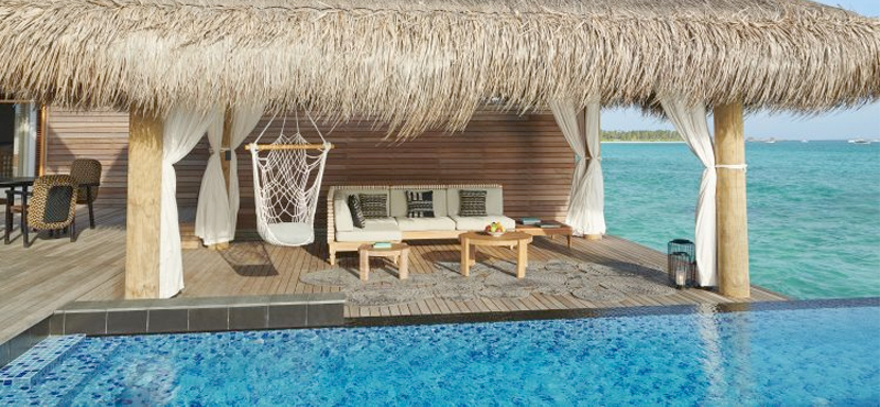 Luxury Maldives Holidays Fairmont Maldives Sirru Fen Fushi Two Bedroom Water Sunset Villa 4