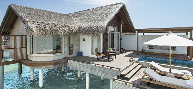 Luxury Maldives Holidays Fairmont Maldives Sirru Fen Fushi Water Sunrise Villa 2