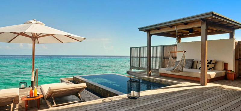 Luxury Maldives Holidays Fairmont Maldives Sirru Fen Fushi Water Sunrise Villa1