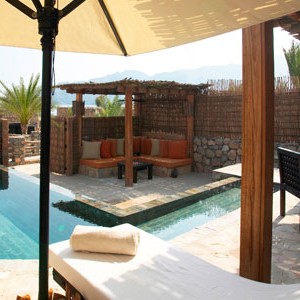 six senses zighy bay pool villa 2