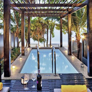 Andaman White Beach Resort, Phuket - Thailand Honeymoon - private pool