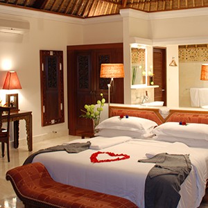 Viceroy Bali - Bali Honeymoon - terrace bedroom