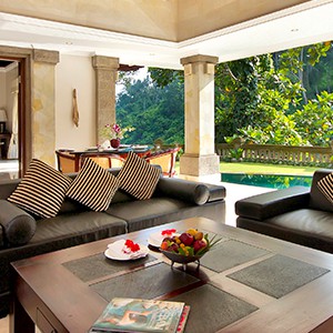 Viceroy Bali - Bali Honeymoon - villa living room