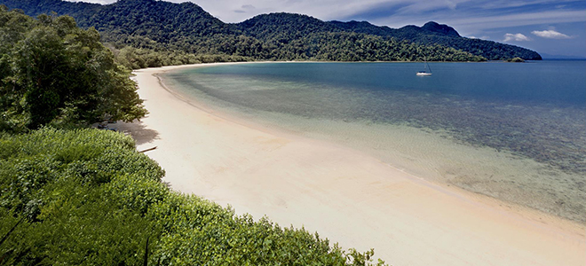 Andaman Langkawi - Langkawi Honeymoon - private beach