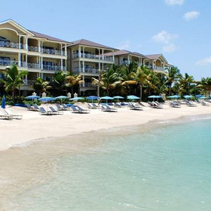 the landings hotel - st lucia honeymoon packages - beach 2