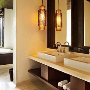the vijitt phuket - bali honeymoon packages - bathroom