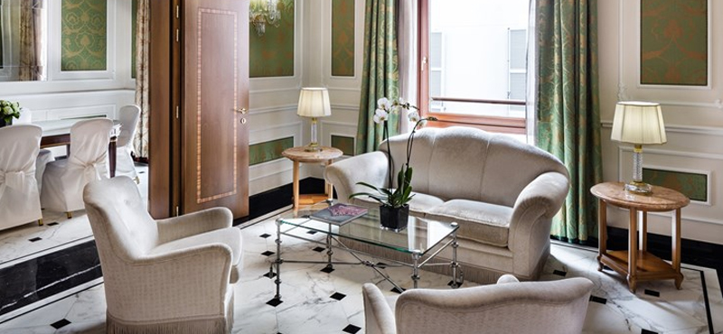 Lenoardo Suite 3 - Carlton Hotel Baglioni Milan - luxury italy holiday packages