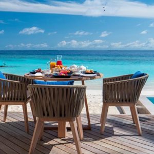 Luxury Maldives Holiday Packages Baglioni Maldives Resorts Breakfast On Deck