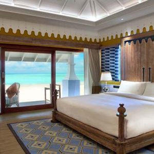 Luxury Maldives Holiday Packages SAii Lagoon Maldives, Curio Collection By Hilton 2 Bedroom Beach Villa
