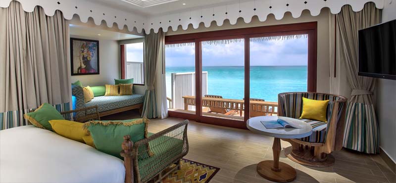 Luxury Maldives Holiday Packages SAii Lagoon Maldives, Curio Collection By Hilton Over Water Villa1