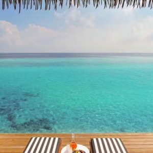 Luxury Maldives Holiday Packages SAii Lagoon Maldives, Curio Collection By Hilton Overwater Pool Villa Deck View