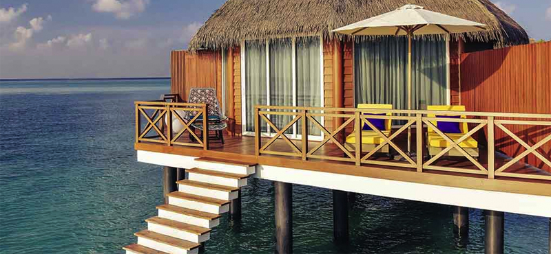 Luxury Maldives Holiday Packages Mercure Maldives Kooddoo Resort Over Water Sunset Villa