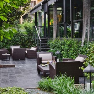 courtyard - Carlton Hotel Baglioni Milan - luxury italy holiday packages