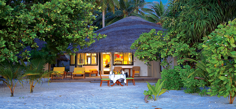 Luxury Maldives Holiday Packages Angsana Velavaru Deluxe Beachfront Pool Villa 2