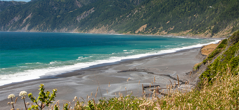 Black Sands Beach Colourful Beaches Of The World