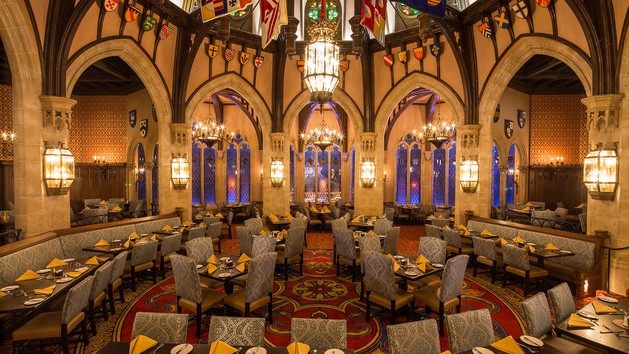 Top things to do at Disney World - Cinderella table