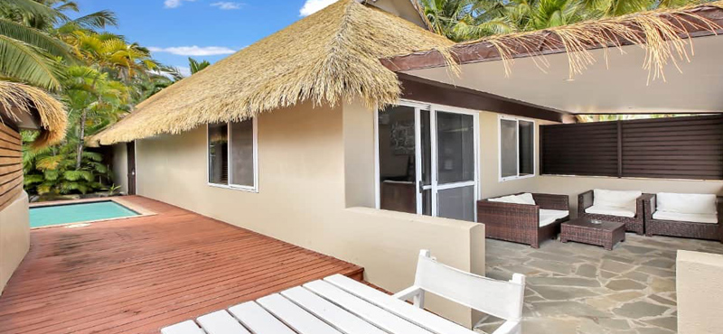 2 Bedroom Beachfront Pool Villa5 Crown Beach & Spa Resort Rarotonga Cook Island Holidays