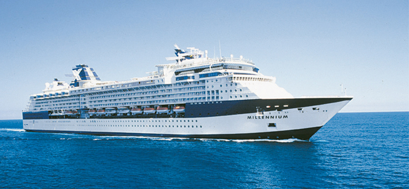 Exterior Celebrity Millemium Celebrity Cruises Luxury Cruise Holiday Packages