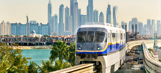 Monorail - Luxury Dubai Cruise Holidays - royal Caribbean Cruises