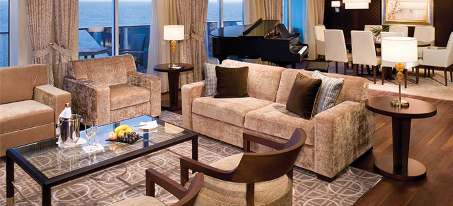 Penthouse suite - Celebrity Eclipse - Luxury Cruise Holidays