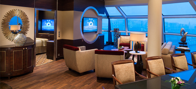 Reflection suite - Celebrity Eclipse - Luxury Cruise Holidays