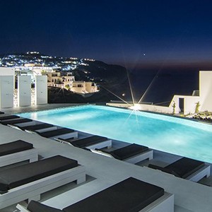 Ambassador Hotel Satorini - Greece honeymoon packages - main pool