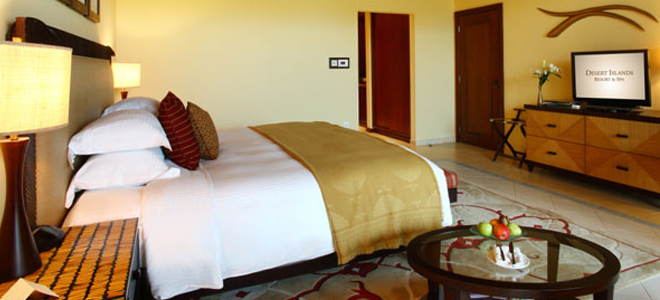 Anantara Desert Island hotel and spa - Anantara Suite bedroom