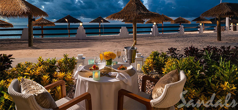 luxury Antigua holiday Packages Sandals Grande Antigua Caribbean Beachfront Butler Rondoval 2