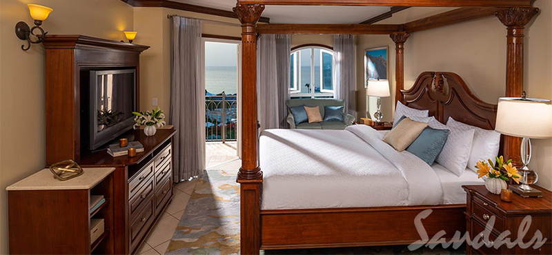 Antigua Honeymoon Packages Sandals Grande Antigua Mediterranean Oceanview Penthouse One Bedroom Butler Suite