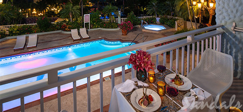luxury Antigua holiday Packages Sandals Grande Antigua Sunset Bluff Honeymoon Luxury Club Level Room 2