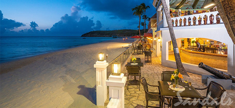 luxury Antigua holiday Packages Sandals Grande Antigua Courtyard Bistro