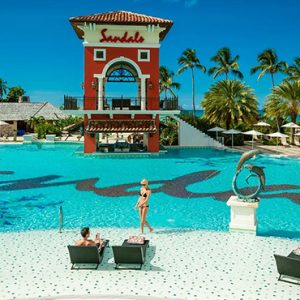 luxury Antigua holiday Packages Sandals Grande Antigua Pool 5