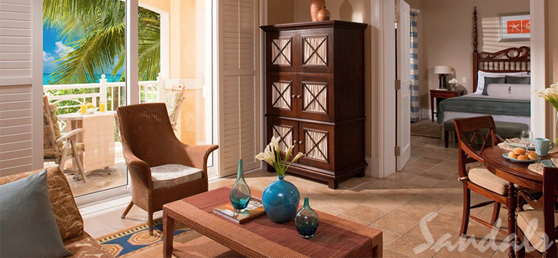 luxury Bahamas holiday Packages Sandals Emerald Bay Beach House Honeymoon Oceanview One Bedroom Butler Suite H1BO 3