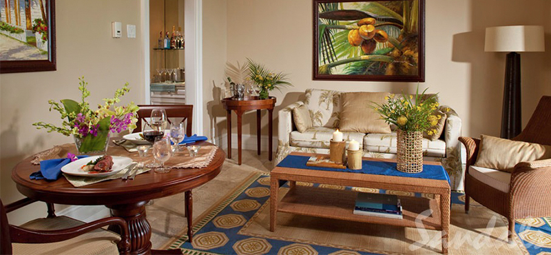 luxury Bahamas holiday Packages Sandals Emerald Bay Beach House Oceanview One Bedroom Walkout Butler Suite W1BO 3