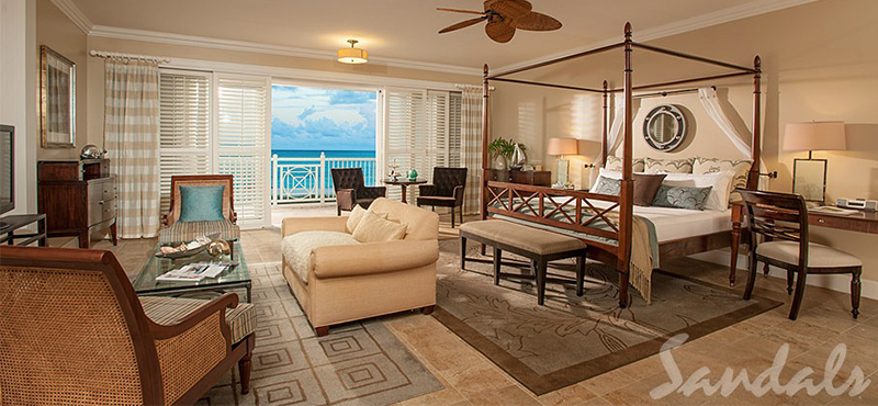 Luxury Bahamas holiday Packages Sandals Emerald Bay Beachfront Oversized Butler Villa Suite PBCS