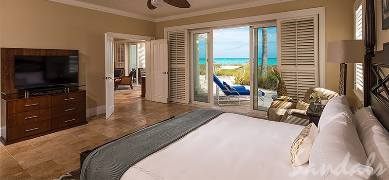 luxury Bahamas holiday Packages Sandals Emerald Bay Prime Minister Honeymoon One Bedroom Beachfront Walkout Butler Villa Suite PW1