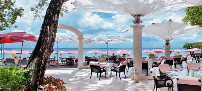 Bajan Blue Restaurant - Sandy Lane Barbados - Luxury Barbados Holidays