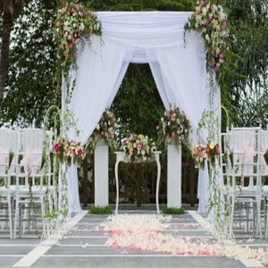 Bali holiday Packages The Samaya Ubud Wedding Setup