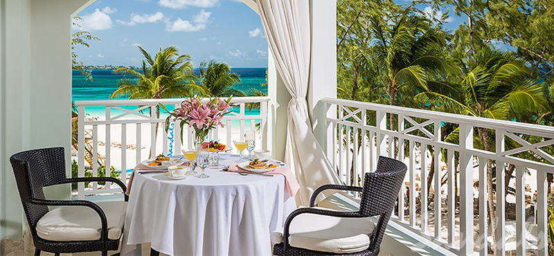 luxury Barbados holiday Packages Sandals Barbados Beachfront Penthouse One Bedroom Butler Suite With Balcony Tranquility Soaking Tub 3