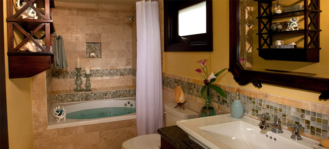 Bathroom Butler Village Honeymoon Oceanview One Bedroom Poolside Villa Suite Sandals Ochio Rios Jamaica