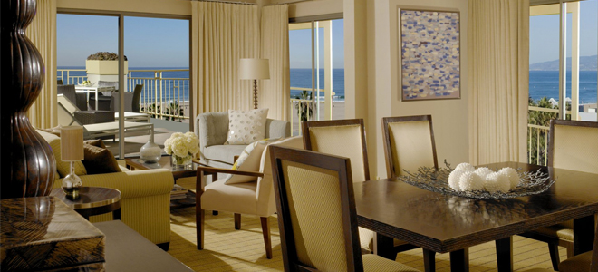 Bay view terace suite - Loews Santa Monica - Luxury Los Angeles Holidays