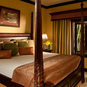 Bedroom Butler Village Honeymoon Poolside One Bedroom Villa Suite Sandals Ochio Rios Jamaica