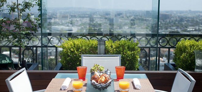 Boxwood on the Roof - London West Hollywood - Luxury Los Angeles Holidays