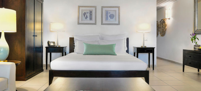 Carlisle Bay Antigua - Beach Terrace Suite - Bedroom