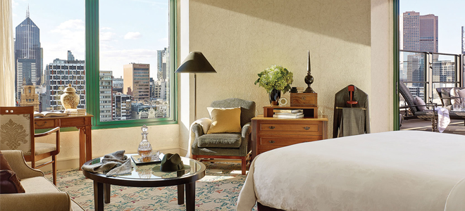 Club Terrace Room - The Langham Melbourne - Luxury Australia Holidays